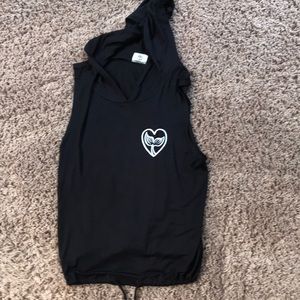 Juniors Hooded mermaid tank